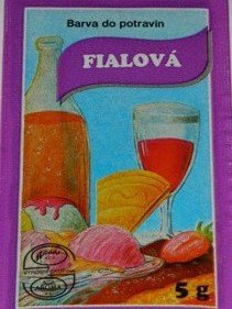 Barva do potravin Fialov 5g (Aroco)