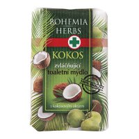 Bohemia Herbs - kosmetika kokos - toaletn mdlo 100 g s glycerinem a kokosovm olejem