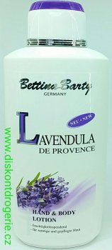 Bettina Barty lavendula hand & body lotion 500ml levandule