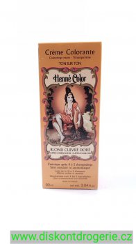 Henna Henn Color Tnovac peliv z henny Zlatomdn 90 ml