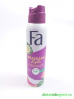 Fa deo spray brazilian nights 150 ml