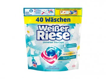 Weisser Riese Universal Trio Caps Aromaterapie s vn lotosovho kvtu 40 dvek