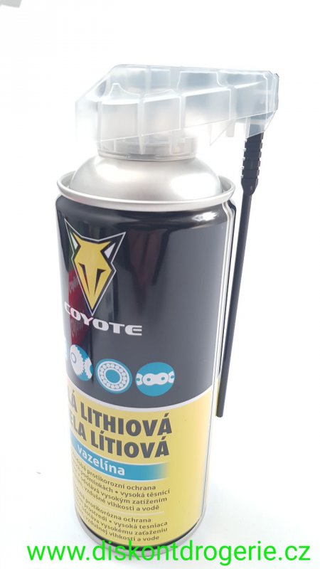 COYOTE bílá lithiová vazelína spray 400ml