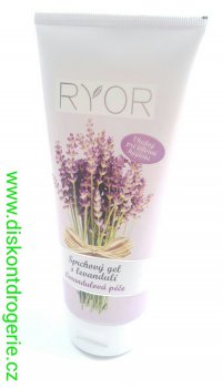 Ryor sprchov gel s Levandul vhodn i pro intimn hygienu 200 ml