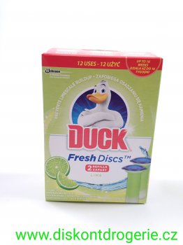 Duck Fresh Disc isti WC limetka npl 2 x 36 ml