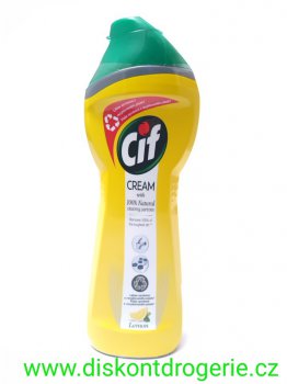 CIF cream Lemon tekut psek 250ml, 360g LUT