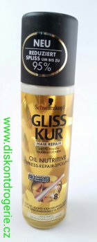 GLISS KUR Oil Nutritive express balzm bezoplachov 200 ml