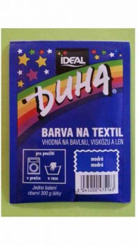 Duha barva na textil slo 16 modr 15 g