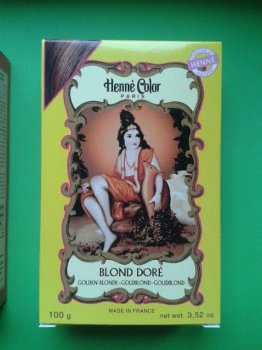 HENNA barva na vlasy BLOND Henne Color Paris