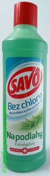 SAVO bez chloru PODLAHY 1L EUKALYPTUS