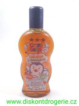 Kids Stuff pna do koupele mnc barvu - oranov 300 ml