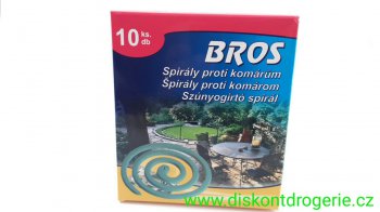 Bros spirly proti ltajcmu hmyzu 10 ks