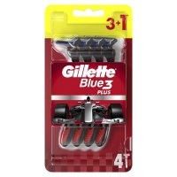 Gillette blue 3 jednorzkovky 3 ks red