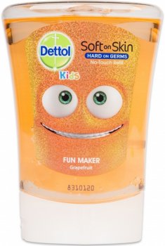 Dettol Kids Bavi mdlo do bezdotykovho dvkovae nhradn npl 250 ml