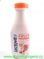 Lactovit Fruit Broskev a grep sprchov gel 300 ml