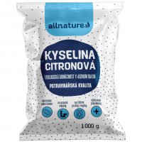 Allnature kyselina citronov 1kg