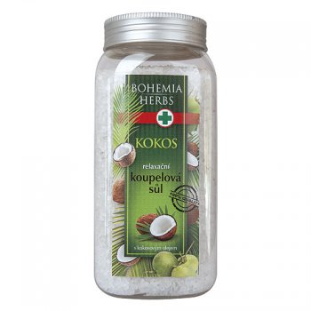 Bohemia Herbs - kosmetika kokos - koupelov sl 900 g s kokosovm olejem