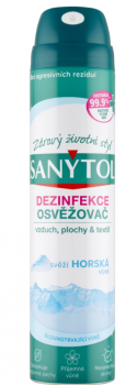 Sanytol dezinfekn osvova vzduchu Horsk vn na povrchy a textil 300 ml