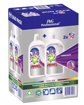 Ariel gel 140 pracch dvek  2x3,5l color pro pran barevnho prdla dovoz Nmecko