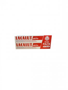 Lacalut aktiv 75ml duo pack