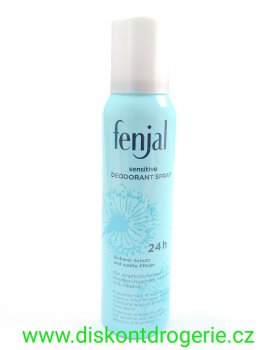 Fenjal Sensitive deospray pro citlivou pokoku (24-hour Protection) 150 ml