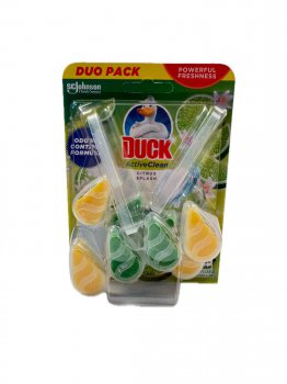 Duck Active Clean Citrus Splash zvsn isti WC 2 x 38,6 g