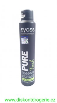 Syoss Pure Fresh Dry Shampoo such ampon 200 ml