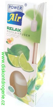 JEES RELAX REED DIFFUSER LEMON GRASS and TEA + 7ks ratanovch tyinek