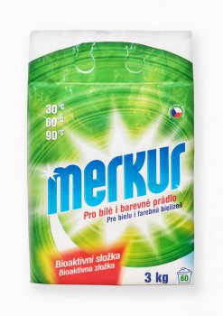 Merkur prac prek 60 pracch dvek pro bl a barevn 3 kg