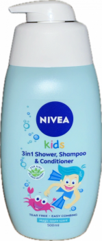 Nivea baby sprchov gel 500ml s pumpikou boy