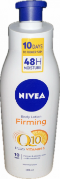 Nivea mlko Q10 400ml zpevujc pumpa pro normln pokoku