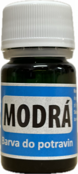 Barva do potravin tekut modr 10ml