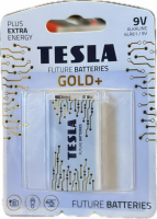 Baterie tesla 9 volt gold