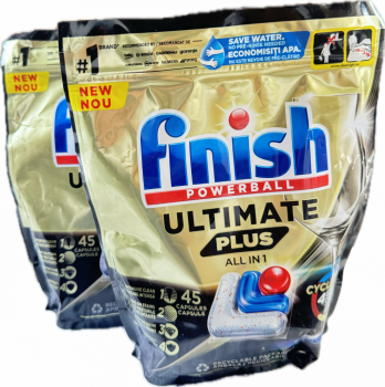 Finish ultimate plus tabs all in 1 2x45ks (90ks)