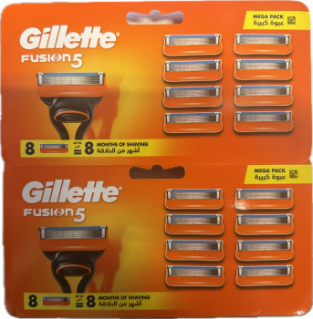 Gillette fusion5 2X8ks