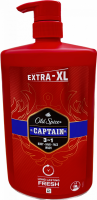 Old Spice Captain sprchov gel pro mue MEGA PACK XXL 1000 ml