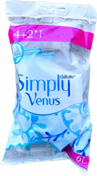 Gillette venus 2 holitka 4+2ks sek