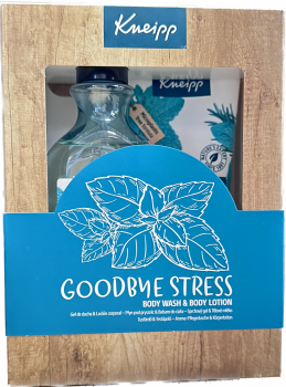 Kneipp Good Bye Stress sprchov gel 250 ml + tlov mlko 200 ml drkov sada