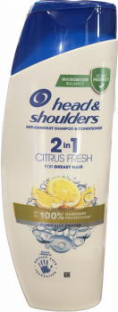 Head & shoulders 400 ml  2v1 citrus