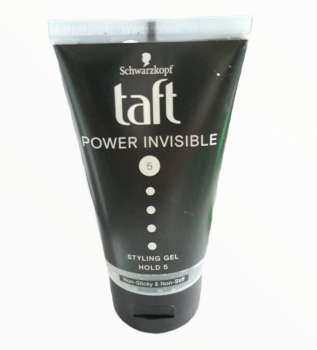 TAFT GEL 150ML POWER INVISIBLE (5) ERN