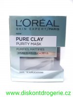 LOREAL PURE CLAY DETOX MASKA 50ML